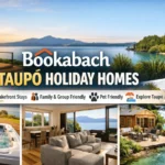 Taupo holiday rental book at bookabach