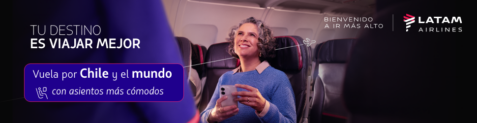 Hacé que ese destino que soñás empiece arriba del avión. Comprá tus pasajes en LATAM.