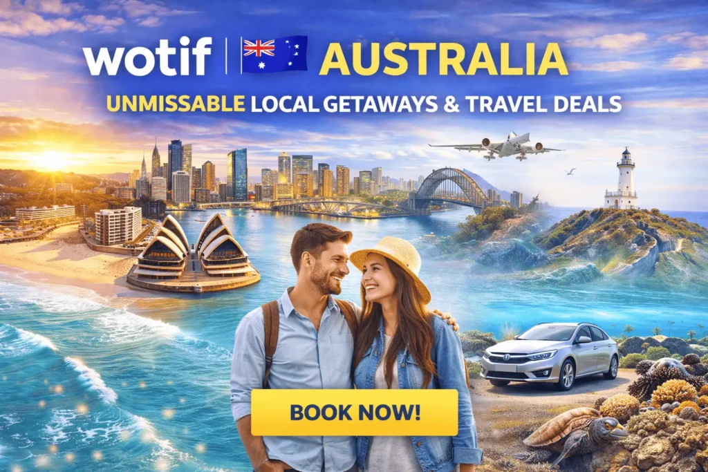 Wotif Australia – Discover Unmissable Local Getaways & Travel Deals 🇦🇺✈️