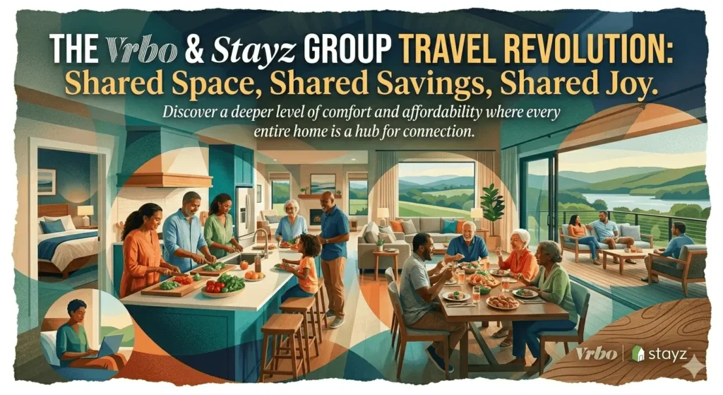 vrbo and stayz group travel